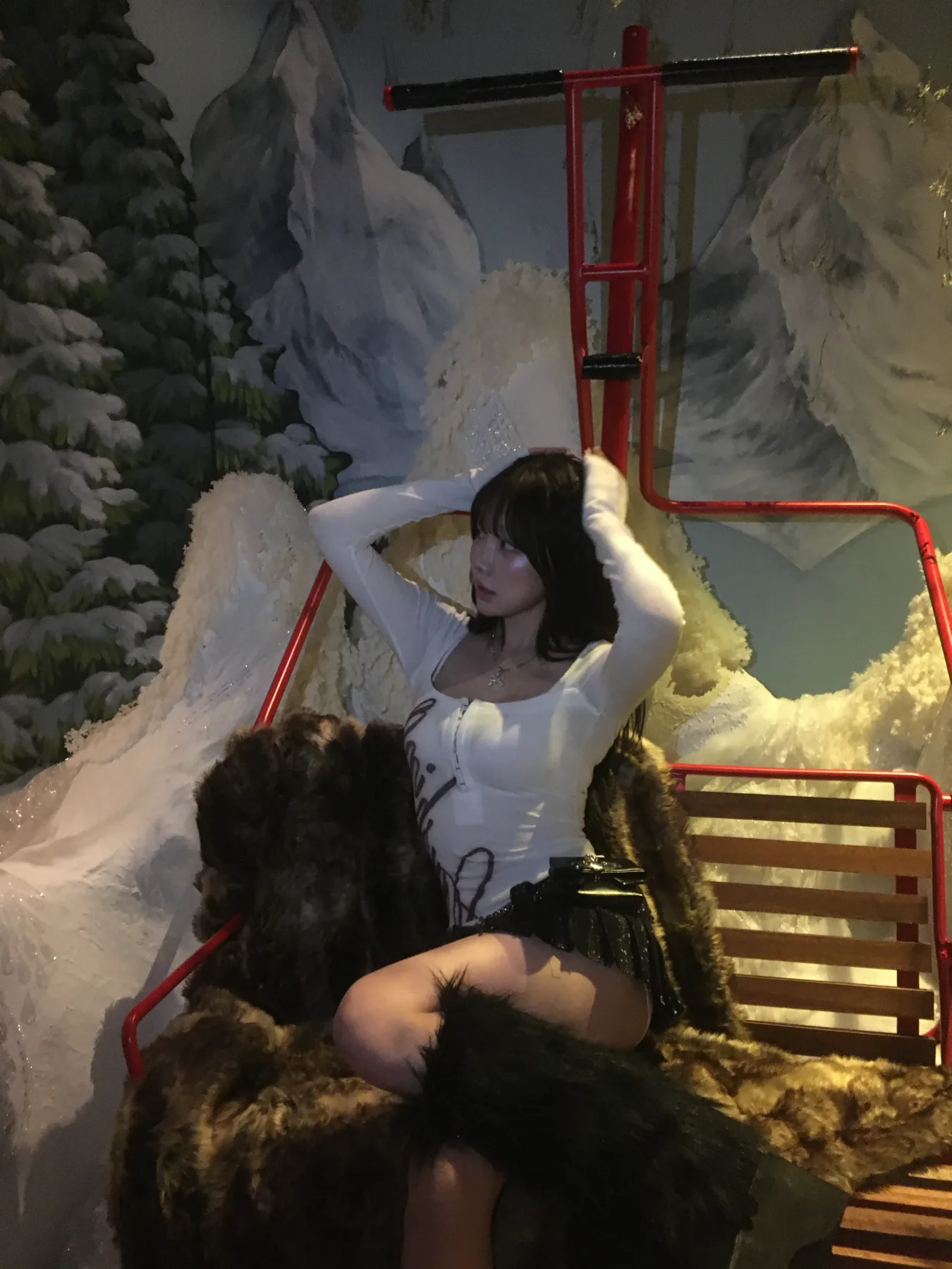 윈터 로코코 시어 탑 상품 이미지 1